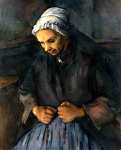 Paul Cezanne - An Old Woman with a Rosary